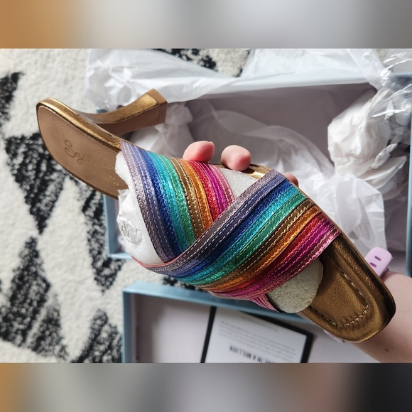 New Seychelles Fleet Heels Rainbow - Picture 2 of 7